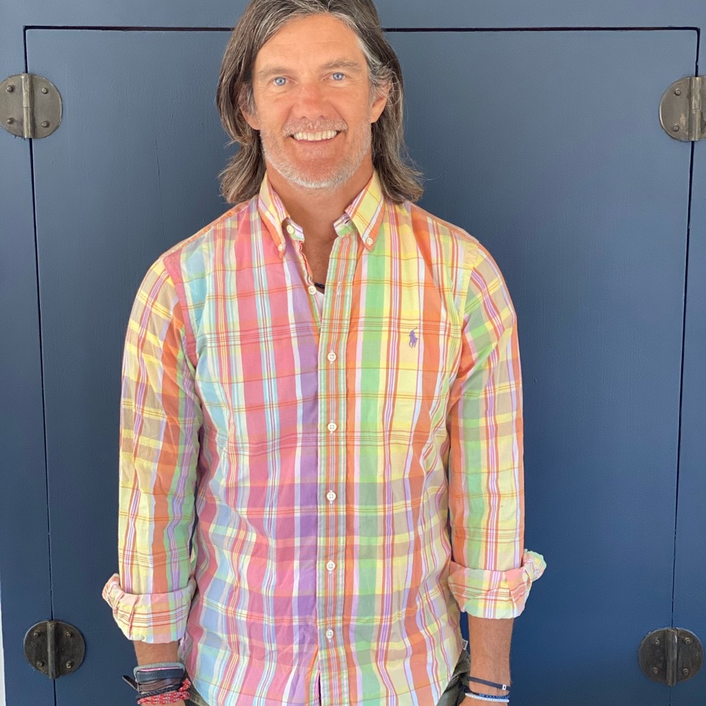 Polo Ralph Lauren beach soft twill plaid shirt